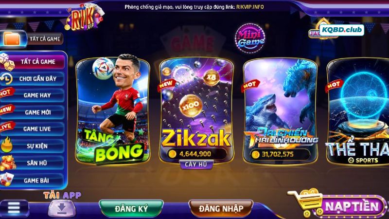 Kho game RIKVIP Kho game RIKVIP