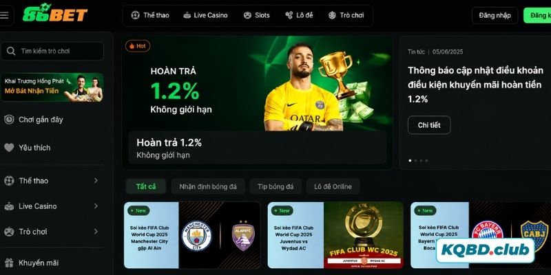86BET uy tín, minh bạch