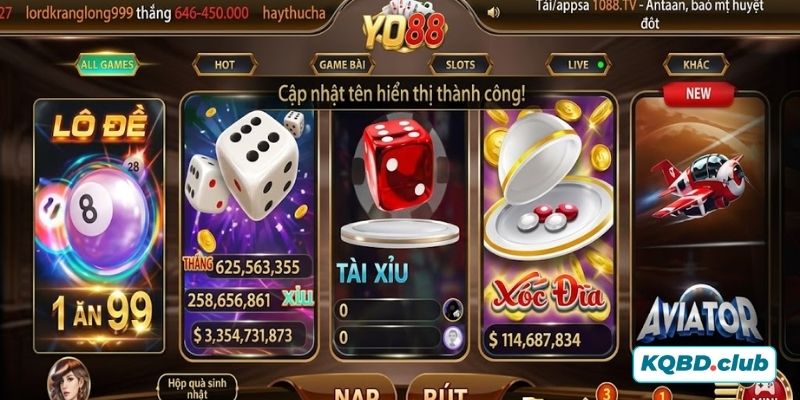 Cổng game YO88