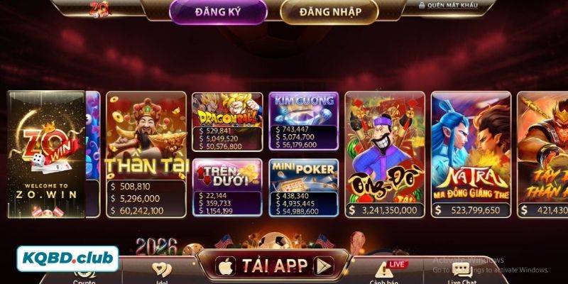 Game Slot đặc sắc