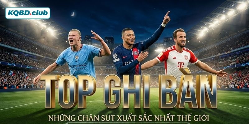 Hệ thống còn mang đến top list vua phá lưới cho fan túc cầu tham khảo