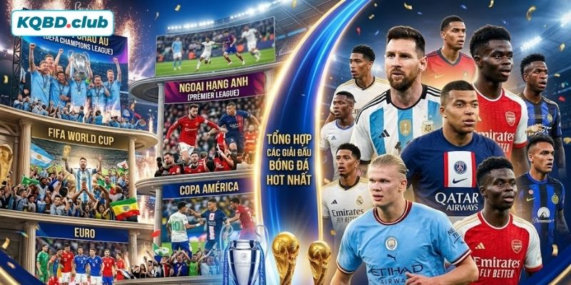 Hệ thống update danh sách mọi giải đấu