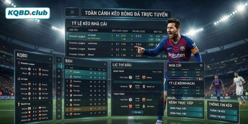 Lợi ích khi xem bảng kèo trực tuyến