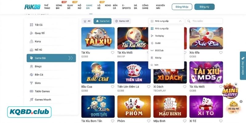 Sân chơi thường xuyên bị chặn link