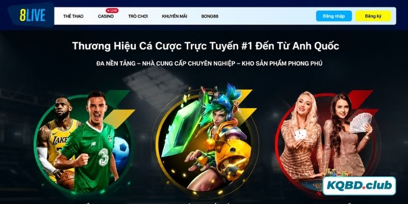Tìm hiểu nhà cái 8LIVE là ai?